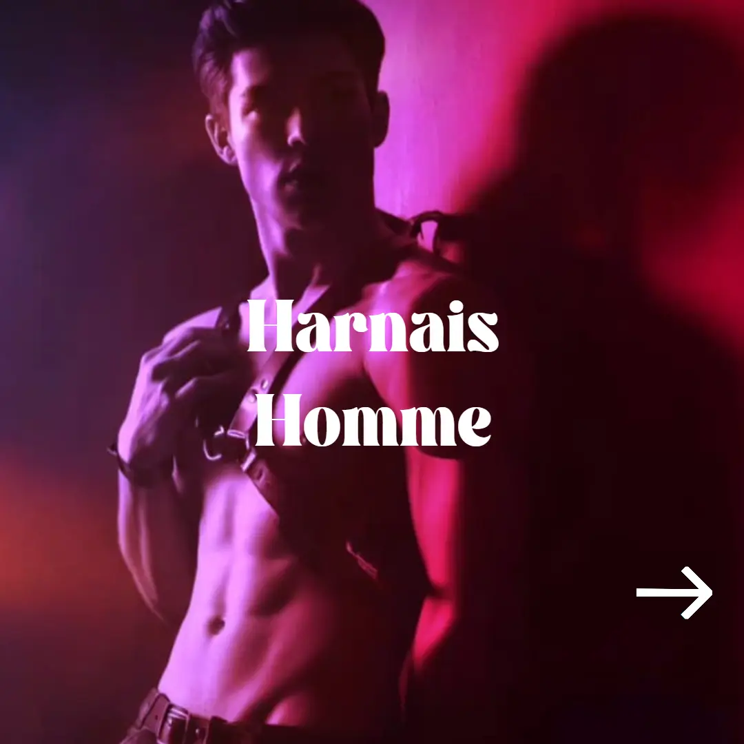 harnais bdsm homme / harnais pour homme / harnais en cuir 