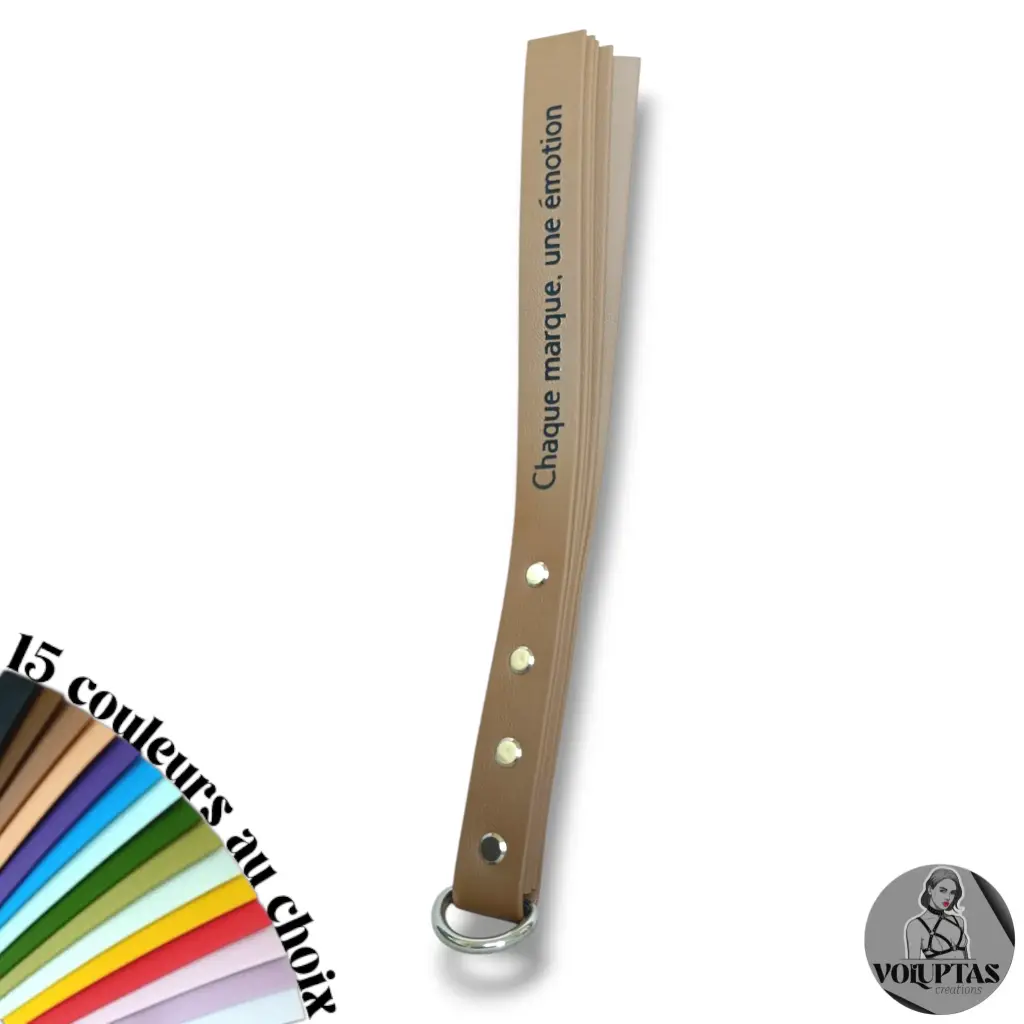 Slapper FERULA —  5 sangles - Texte en option personnalisable
