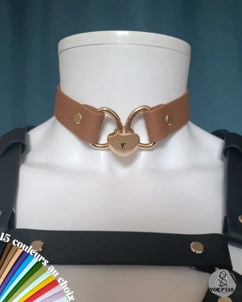 Collier AMARO avec cadenas — Sur mesure & personnalisable 