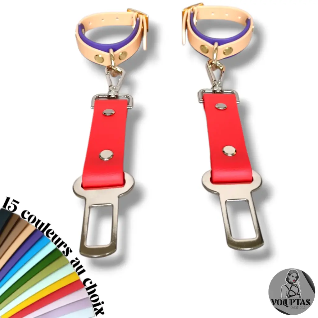 Attaches BDSM voiture CURRUS VINCULA — Pour menottes poignets & chevilles