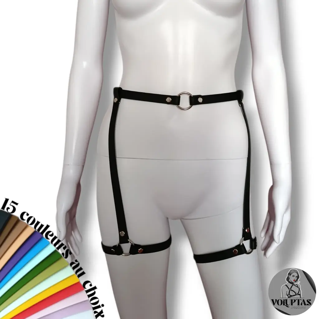 Jarretières BDSM MIRAVA — 1 étage : cuisses