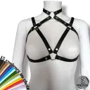 Harnais BDSM SIRENA — Pour les seins + collier