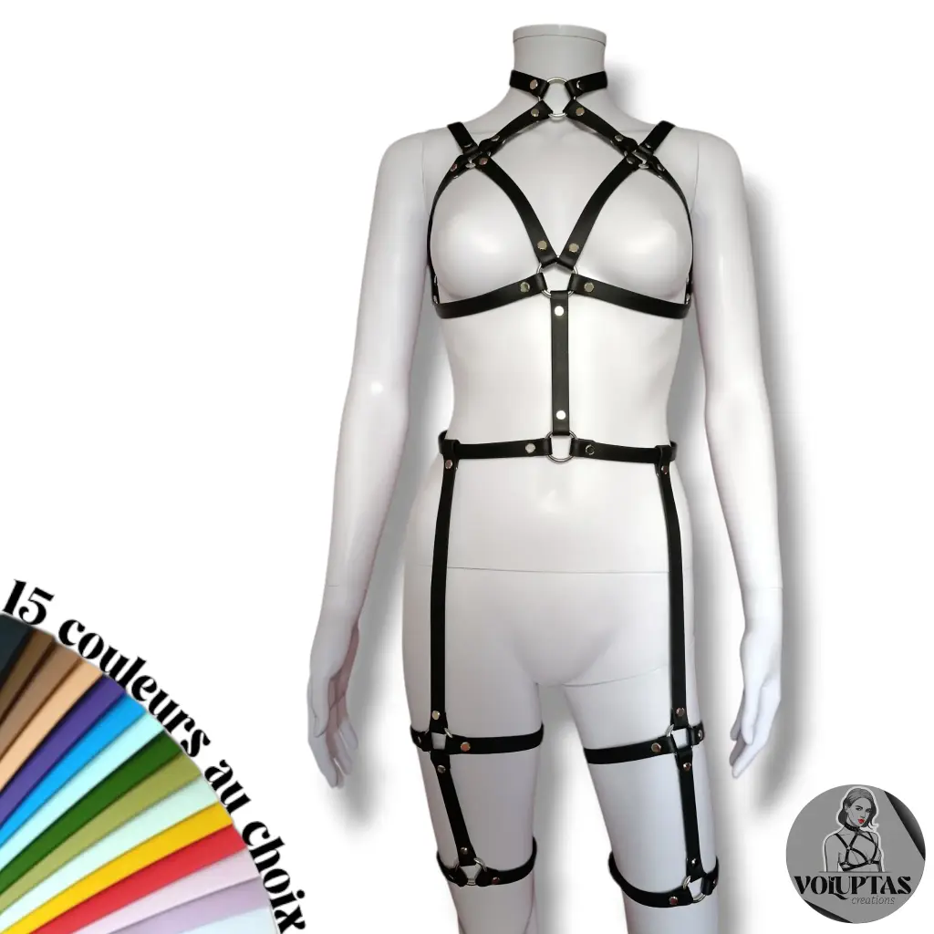 Harnais BDSM VIXENA — Complet 