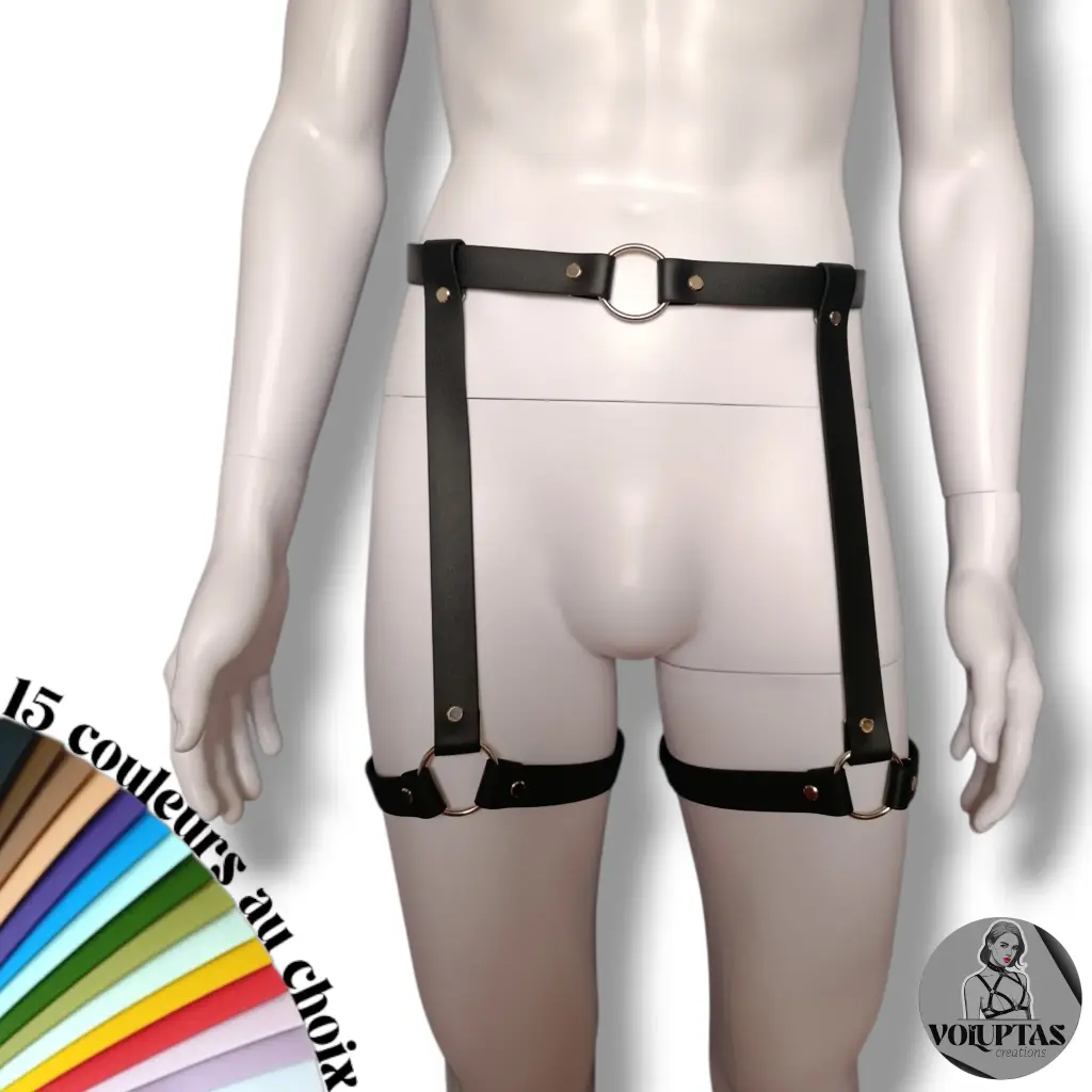 Jarretières BDSM MIRAVO — 1 étage : cuisses