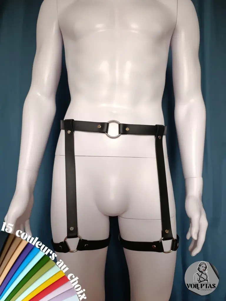 Jarretières BDSM MIRAVO — 1 étage : cuisses