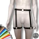 Jarretières BDSM MIRAVO — 1 étage : cuisses