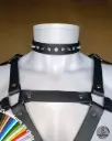 Collier BDSM ACUTIO — Personnalisable 