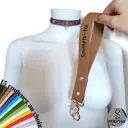 Poignée TENEXA BDSM  — Texte en option personnalisable - Longueur 20cm