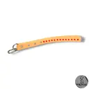 Slapper FERULA avec pics - 5 bandes de cuir vegan sable — Texte en option personnalisable (+couleur au choix) 