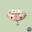 Collier LAPINA avec boucleries dorées - Edition limitée