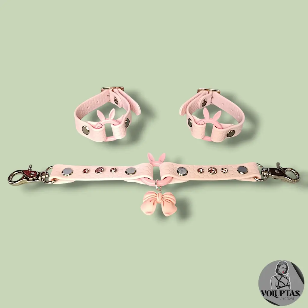 Menottes BDSM LAPINA avec boucleries en acier — Poignets - Edition limitée 