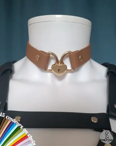 Collier AMARO avec cadenas — Sur mesure & personnalisable 