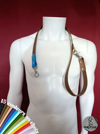 Laisse BDSM CONEXO 3en1 — Personnalisable