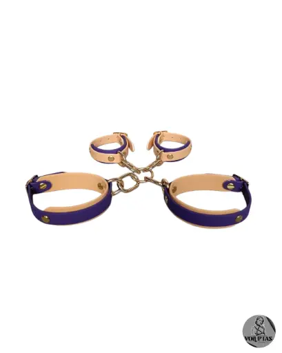 4 Anneaux toriques ANNULIO pour menottes poignets-chevilles - Unisexe 