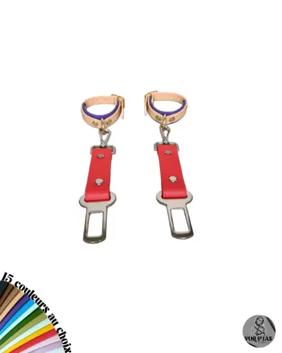 Attaches BDSM voiture CURRUS VINCULA — Pour menottes poignets & chevilles