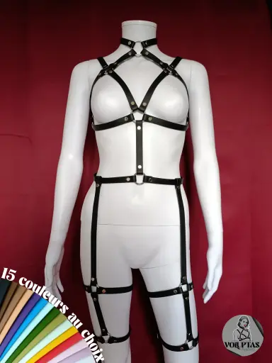 Harnais BDSM VIXENA — Complet 