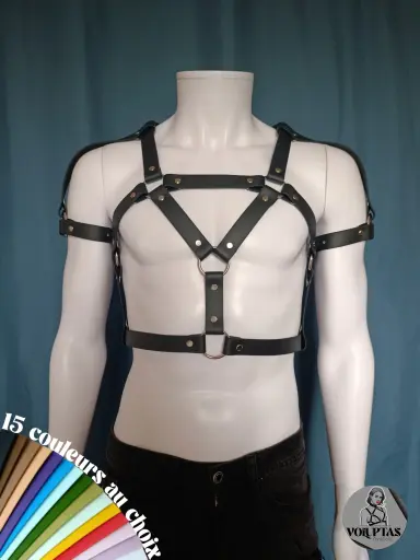 Harnais BDSM TUNIO — 1 étage + biceps