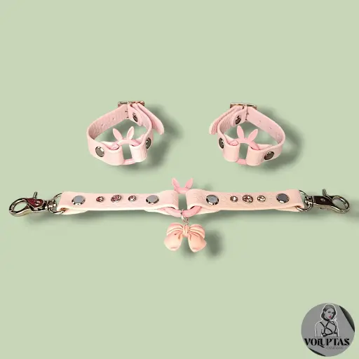 Menottes BDSM LAPINA avec boucleries en acier — Poignets - Edition limitée 